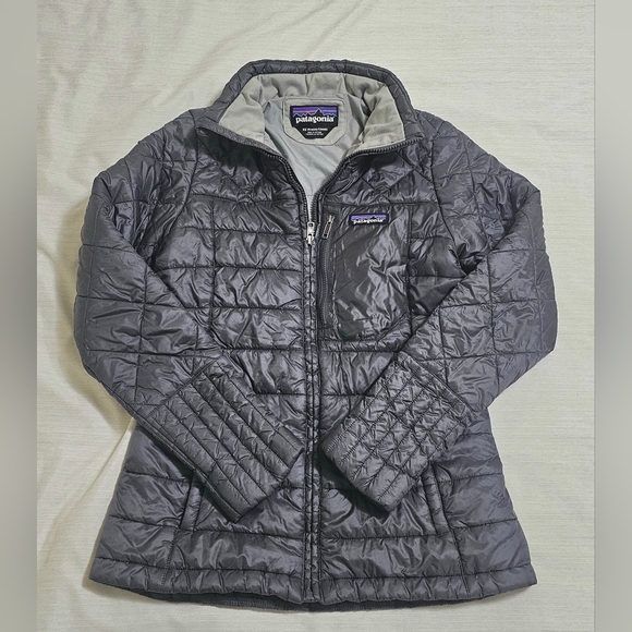 Patagonia Radalie Women's Dark Gray Quilted Coat-Size XS - Picture 1 of 4